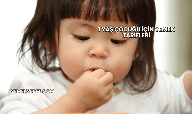 1 Yaş Çocuğu İçin Yemek Tarifleri