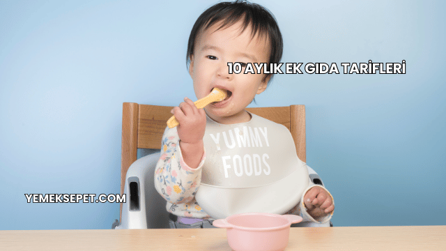 10 Aylık Ek Gıda Tarifleri