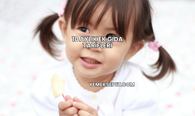 10 Aylık Ek Gıda Tarifleri