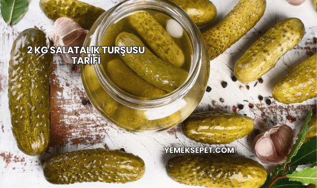2 kg Salatalık Turşusu Tarifi