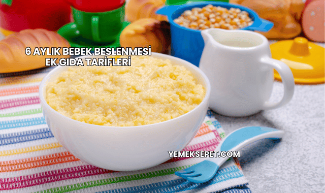 6 Aylık Bebek Beslenmesi Ek Gıda Tarifleri