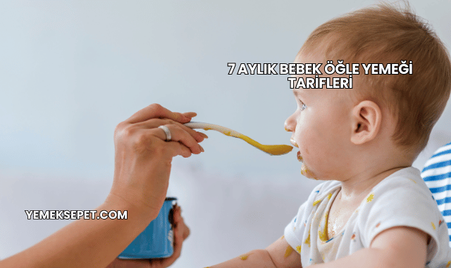 7 Aylık Bebek Öğle Yemeği Tarifleri