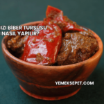 Acı Kırmızı Biber Turşusu Tarifi Nasıl Yapılır?
