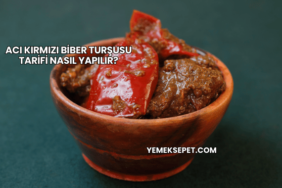 Acı Kırmızı Biber Turşusu Tarifi Nasıl Yapılır?