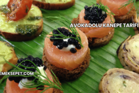 Avokadolu Kanepe Tarifi