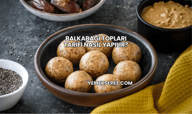 Balkabağı Topları Tarifi Nasıl Yapılır?