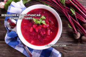 Bebeklere Kırmızı Pancar Çorbası Tarifi