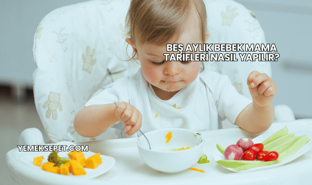 Beş Aylık Bebek Mama Tarifleri Nasıl Yapılır?