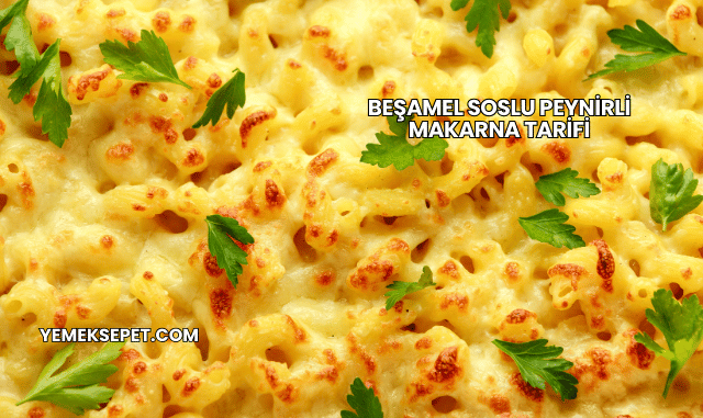Beşamel Soslu Peynirli Makarna Tarifi