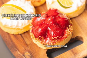 Çilekli Limonlu Kek Tarifi Nasıl Yapılır?
