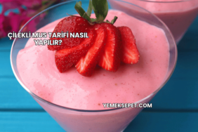 Çilekli Mus Tarifi Nasıl Yapılır?