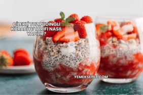 Çilekli Toz Pudingli Kurabiye Tarifi Nasıl Yapılır?