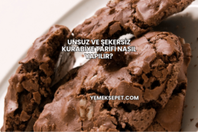 Unsuz ve Şekersiz Kurabiye Tarifi Nasıl Yapılır?