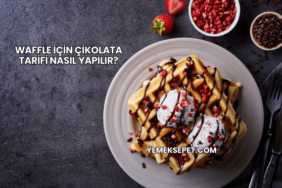 Waffle İçin Çikolata Tarifi Nasıl Yapılır?