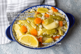 Zeytinyağlı Limonlu Kereviz Tarifi Nasıl Yapılır?